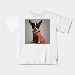 Chihuahua in suit Kids T-Shirt